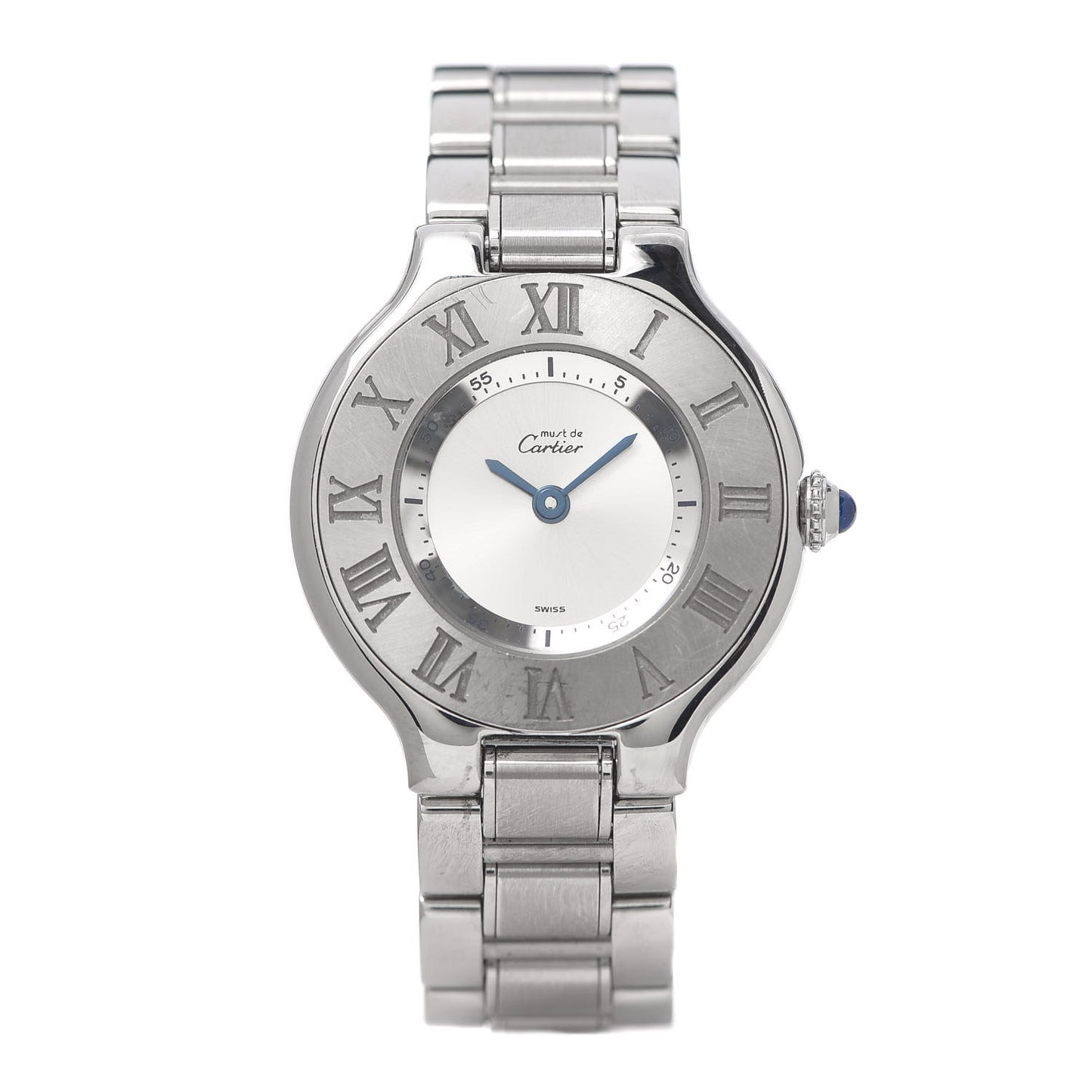 Stainless Steel 28mm Must De 21 Quartz Watch