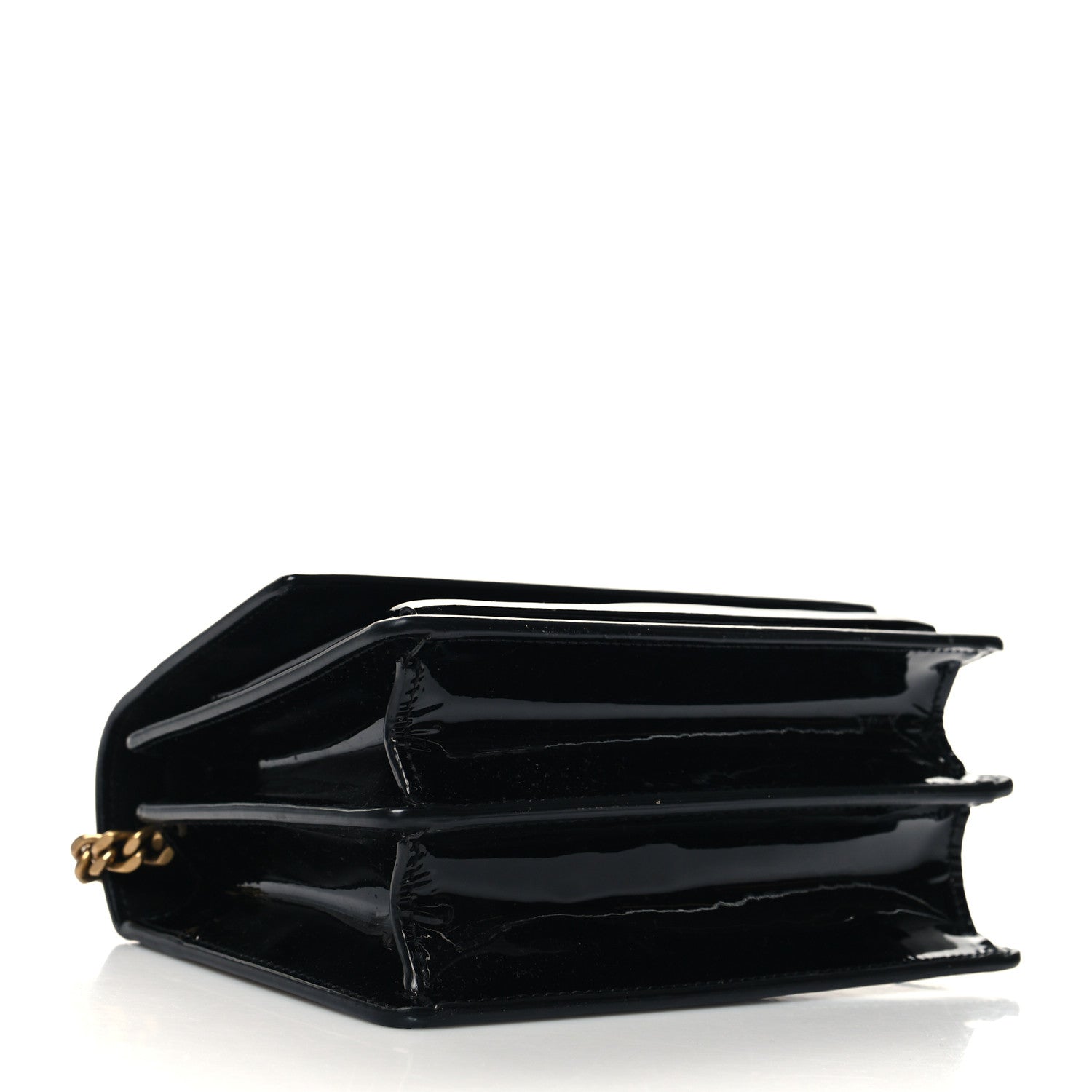 Saint Laurent Patent Small Monogram Sunset Black 4 of 11