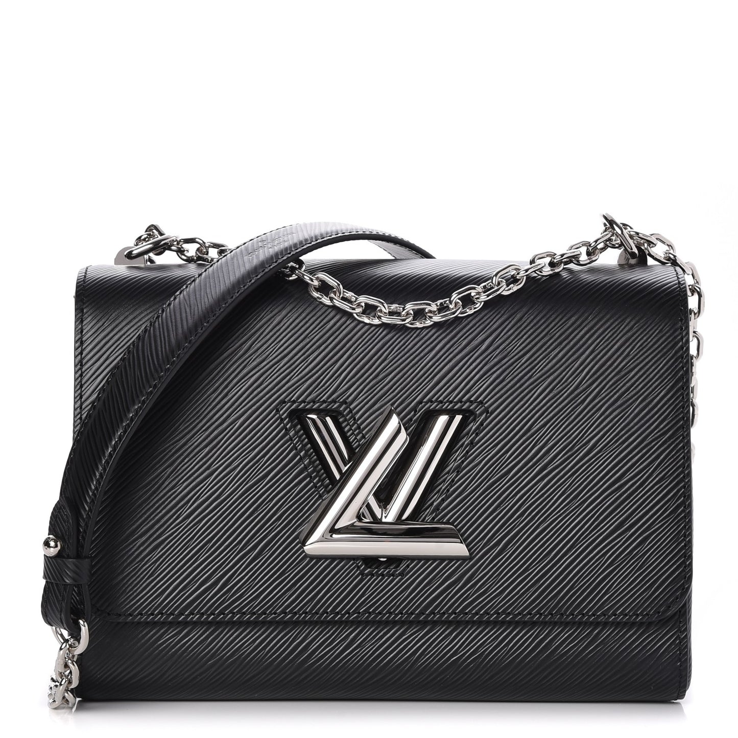 Epi Twist Shoulder Bag MM Black