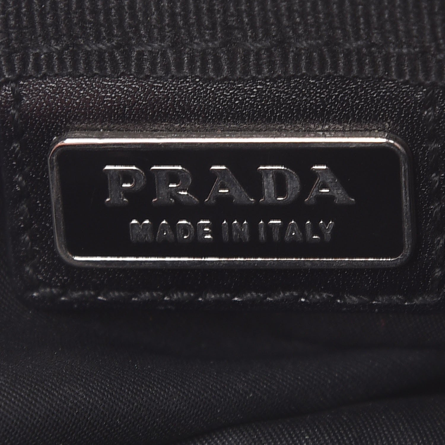 Prada Tessuto Nylon Cosmetic Bag Black 6 of 7
