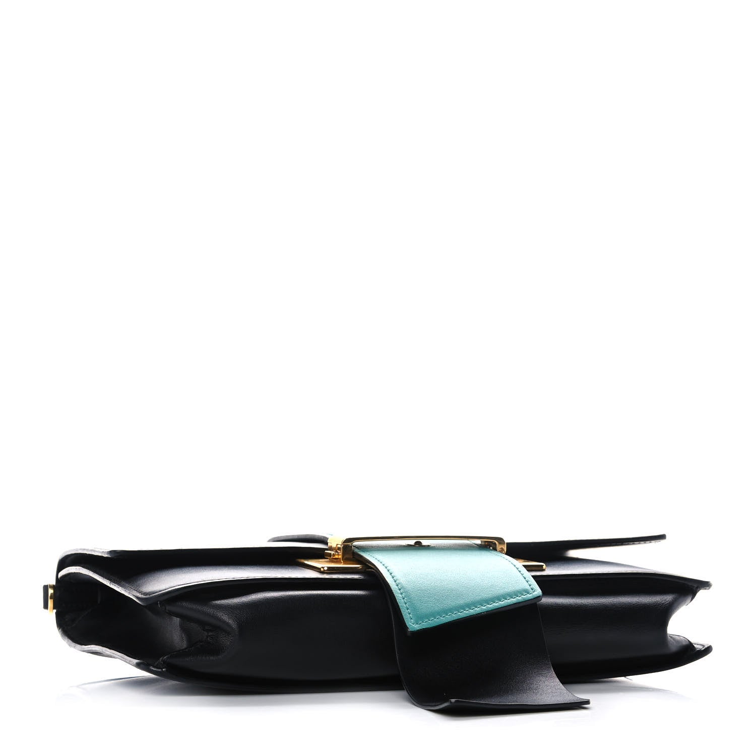 Prada City Calf Ribbon Bag Marmo Black Giada 4 of 13