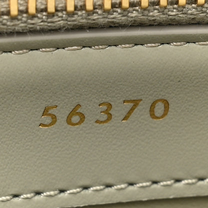 Celine Satinated Calfskin Small 16 Top Handle Bag Green Clay 10 of 13