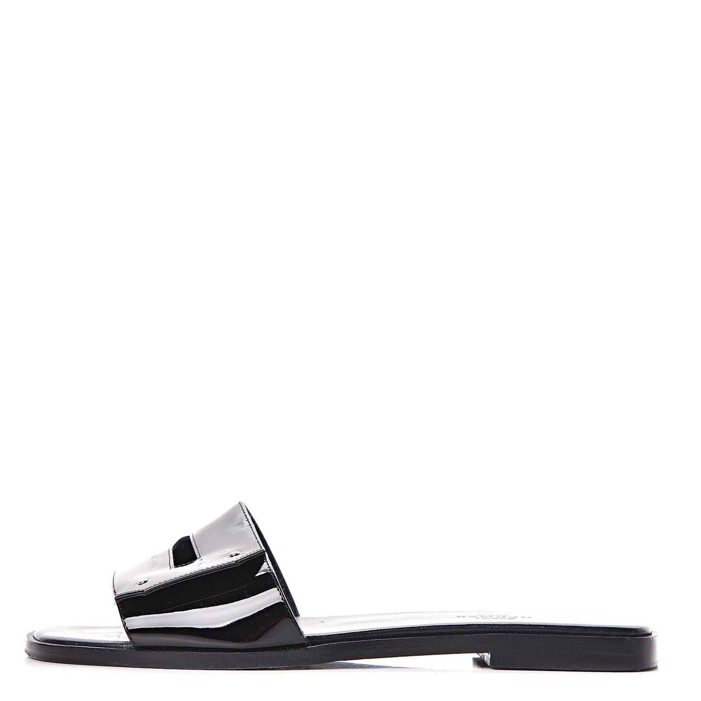 Patent View Sandals 37.5 Black