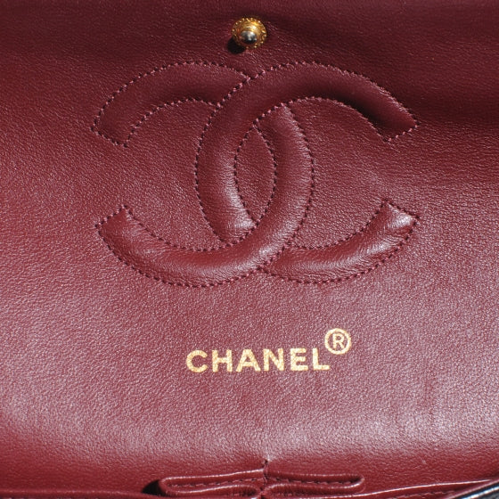 Chanel Lambskin Medium Double Flap Black 7 of 9