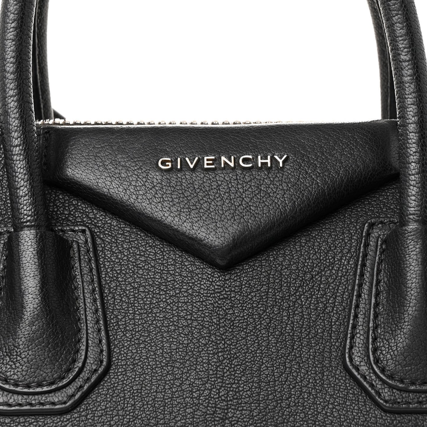 Sugar Goatskin Small Antigona Black