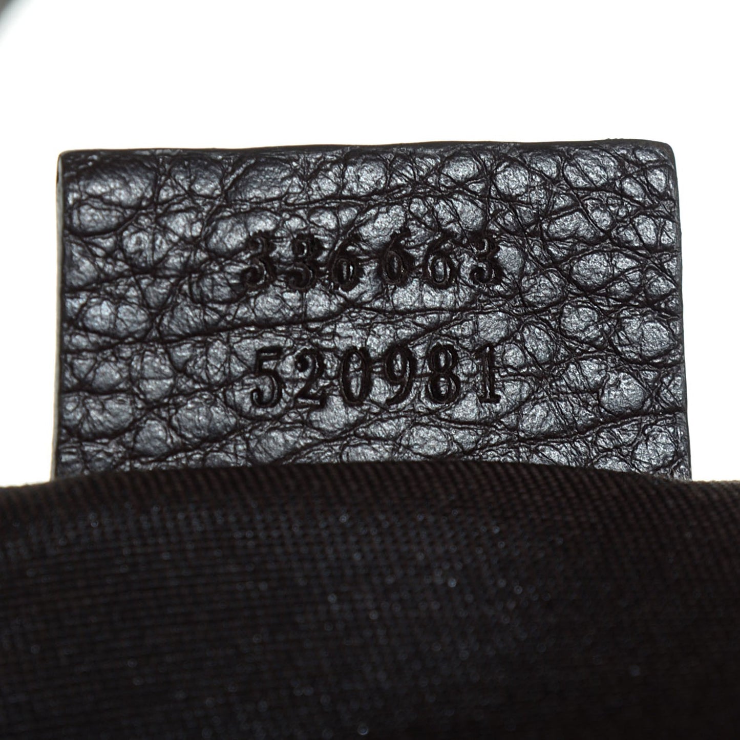 Crystal Monogram Tote Brown
