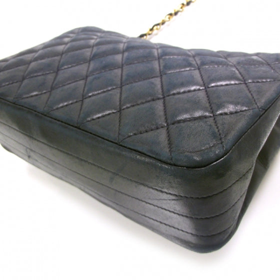 Chanel Lambskin Quilted Small Flap Navy 5 of 14