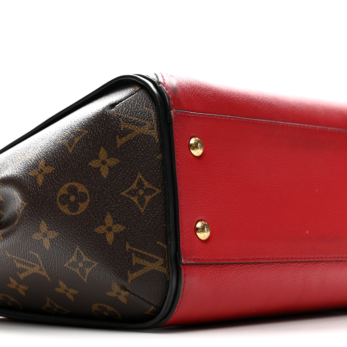 Calfskin Monogram Kimono Tote Cherry