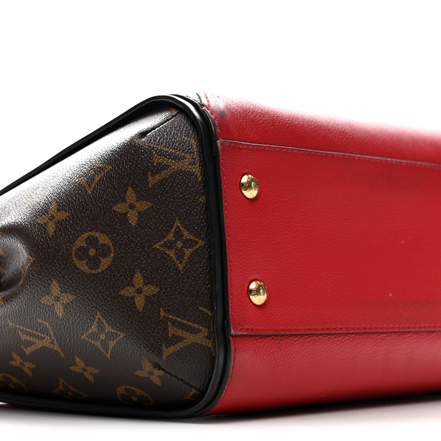 Louis Vuitton Calfskin Monogram Kimono Tote Cherry 8 of 13