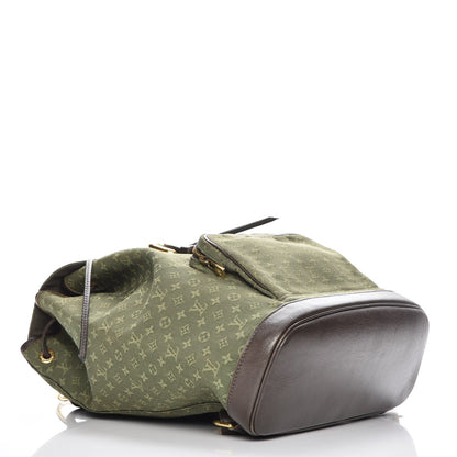 Louis Vuitton Mini Monogram Montsouris GM Backpack Kaki 4 of 7