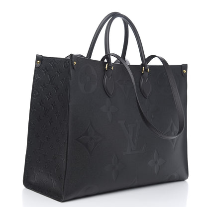 Louis Vuitton Empreinte Monogram Giant Onthego GM Black 4 of 9
