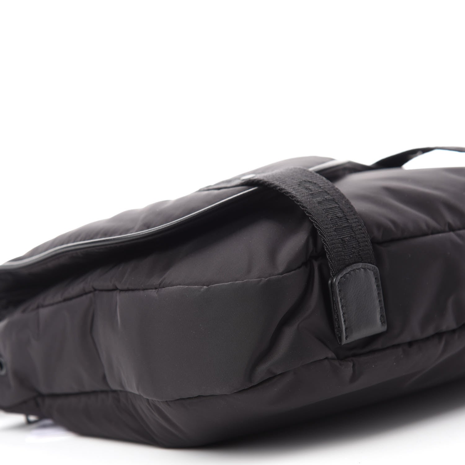 Christian Dior HOMME Nylon Saddle Messenger Bag Black 6 of 10