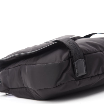 Christian Dior HOMME Nylon Saddle Messenger Bag Black 6 of 10
