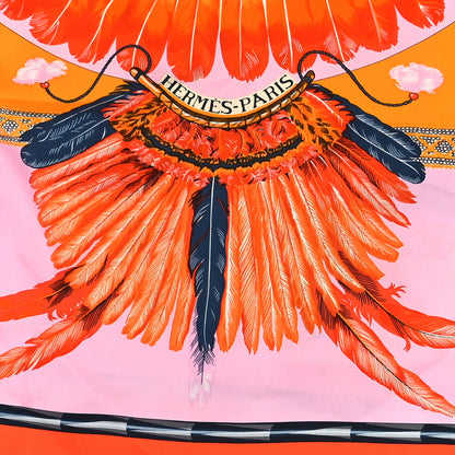 Hermes Silk Brazil Giant Triangle Scarf 2 of 3