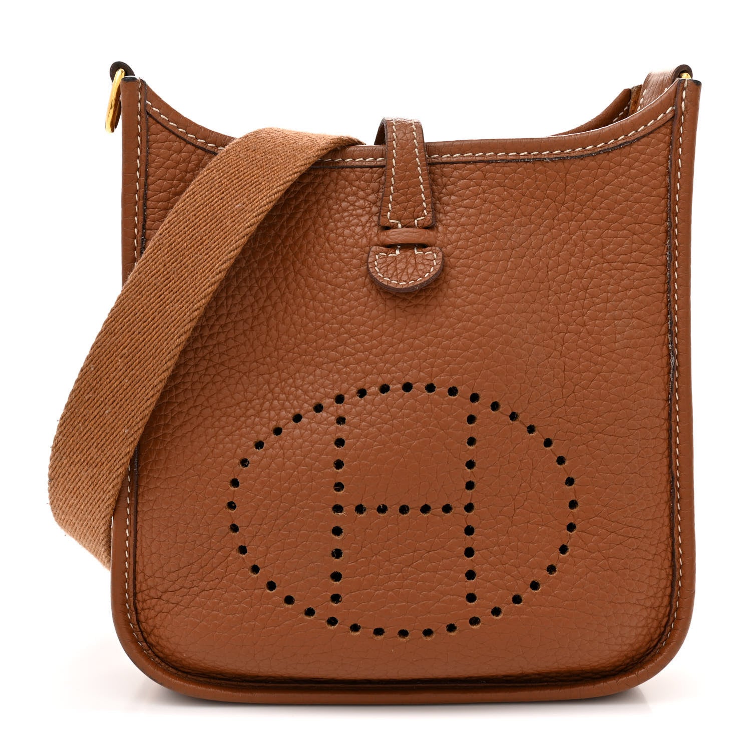 Hermes Taurillon Clemence Evelyne TPM Gold 1 of 15