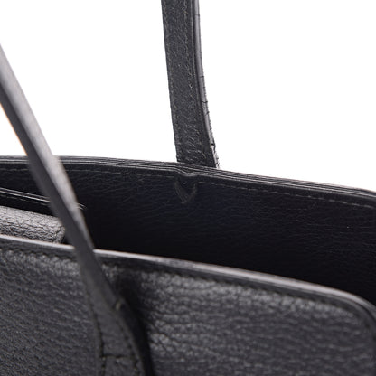 Gucci Pebbled Calfskin Small Swing Tote Black 8 of 10