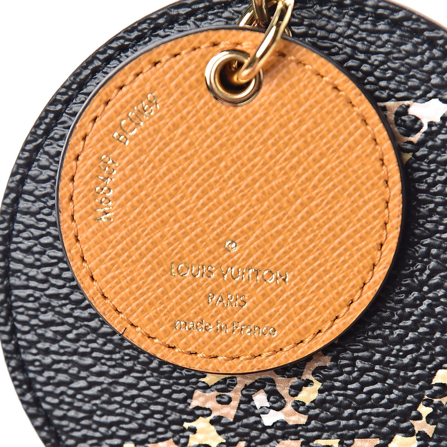 Louis Vuitton Monogram Giant Jungle Bag Charm Key Holder Black 3 of 3