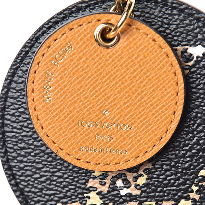 Louis Vuitton Monogram Giant Jungle Bag Charm Key Holder Black 3 of 3