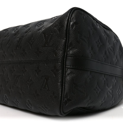 Louis Vuitton Empreinte Monogram Speedy Soft 30 Black 9 of 10