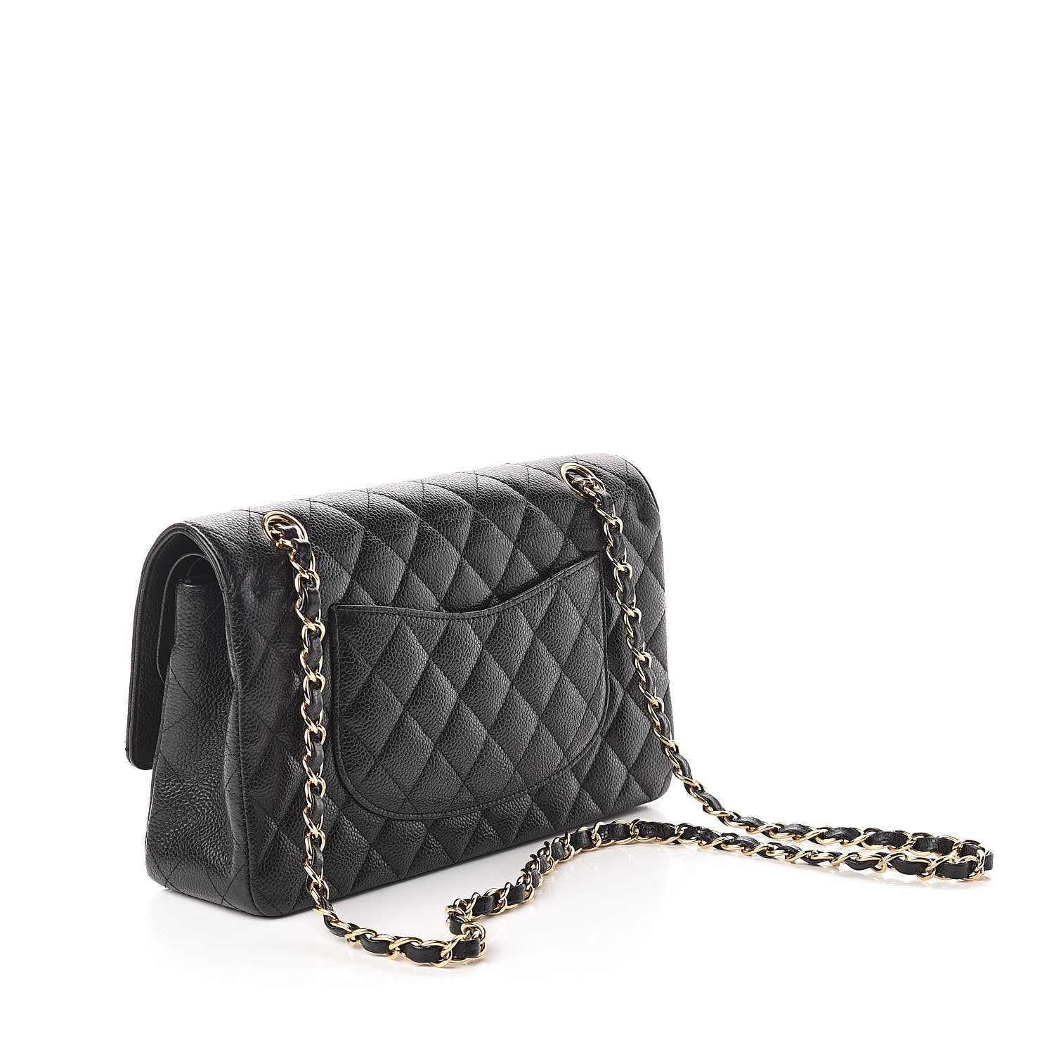 Chanel Caviar Quilted Medium Double Flap Black 3 of 11