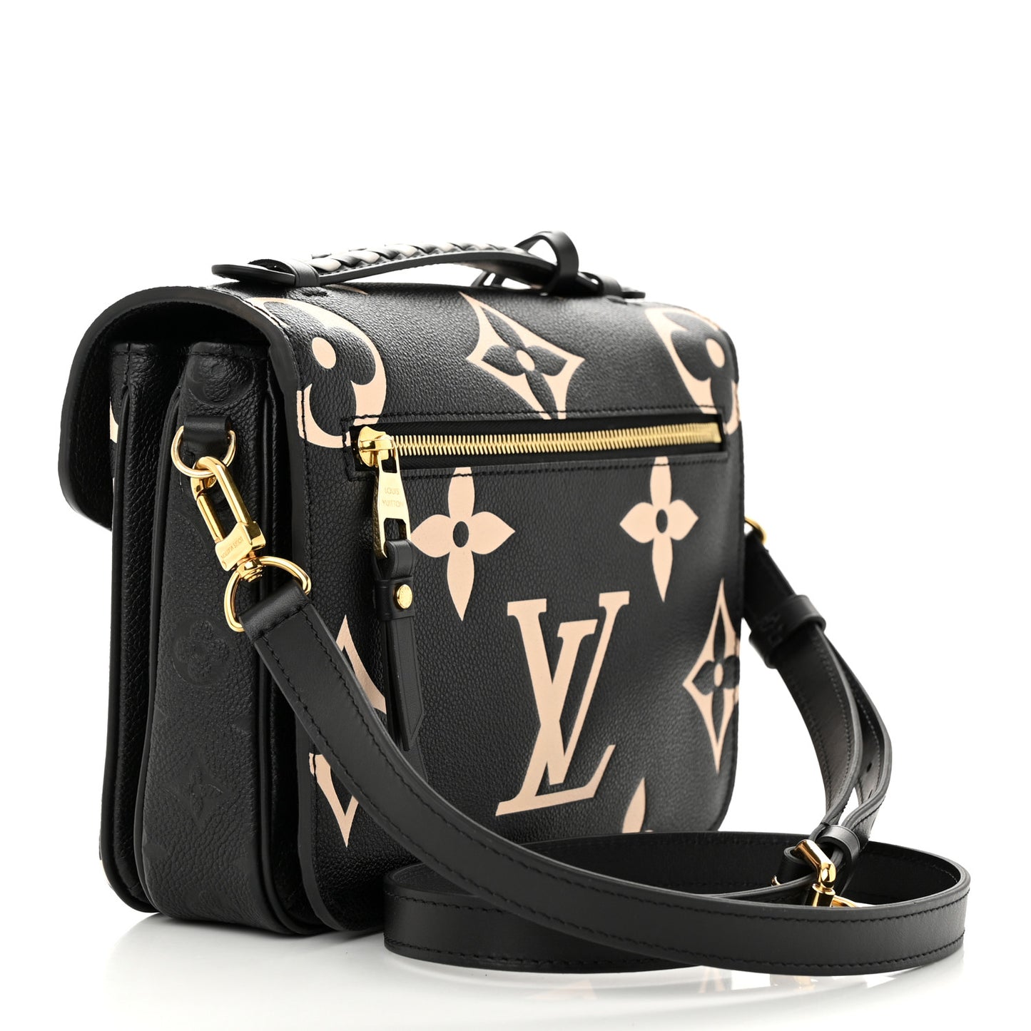 Empreinte Monogram Giant Crafty Pochette Metis Black Creme
