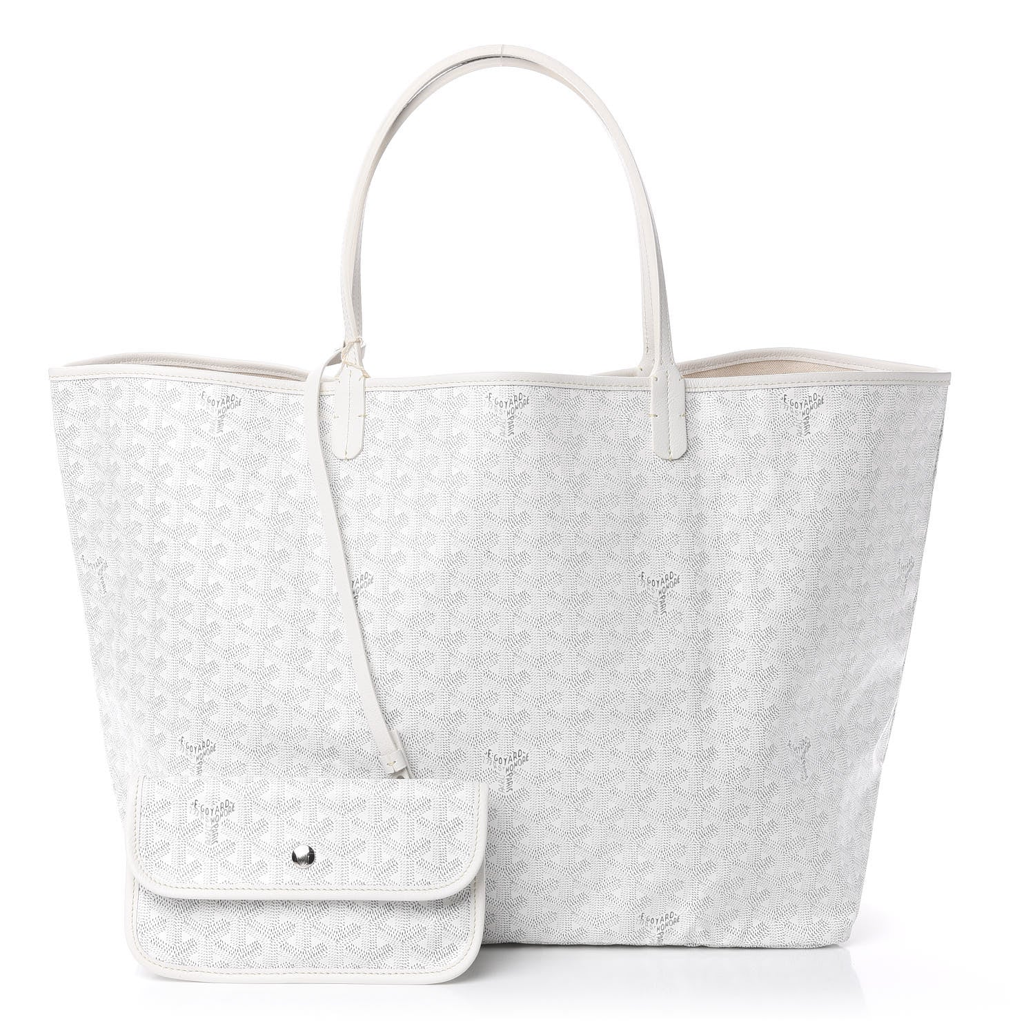 Goyard Goyardine Saint Louis GM White 1 of 11