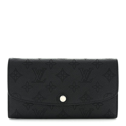 Louis Vuitton Mahina Iris Wallet NM Black 1 of 10