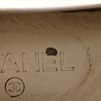 Chanel Lambskin CC Espadrilles 40 White 12 of 16