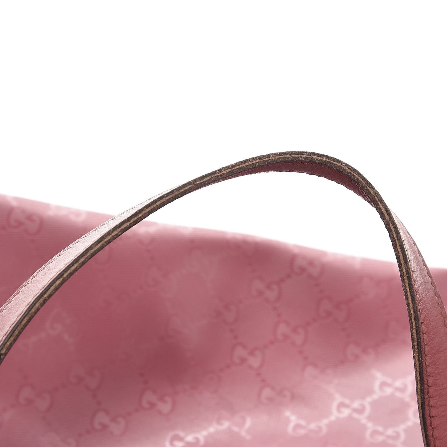 Imprime Monogram Medium Zippered Shopping Tote Rose Blush