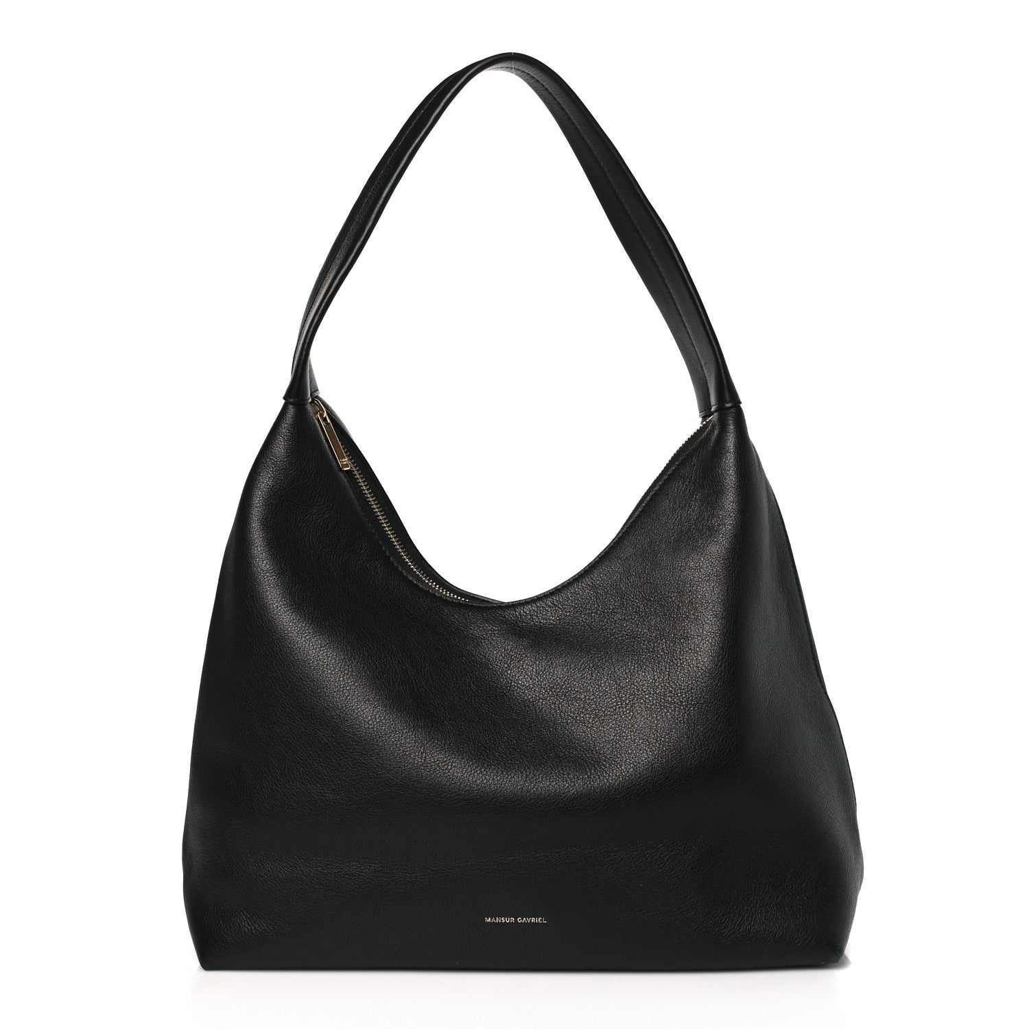 Mansur Gavriel Calfskin Candy Hobo Black 1 of 10