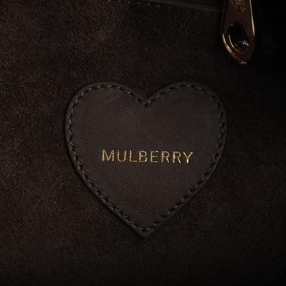 Mulberry Calfskin Studded Medium Cara Delevingne Convertible Satchel Taupe 6 of 7