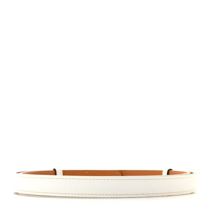 Hermes Epsom Kelly Belt White 2 of 3
