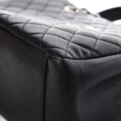 Chanel Caviar Quilted Grand Shopping Tote GST Black 10 of 13