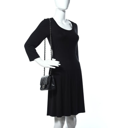 Chanel Lambskin Quilted Mini Square Flap Black 2 of 11