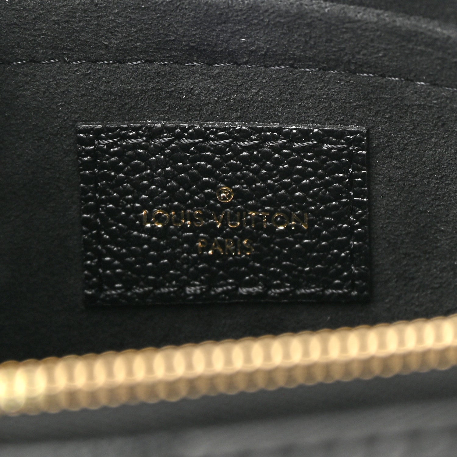 Louis Vuitton Empreinte Monogram Giant Multi Pochette Accessories Black 7 of 11