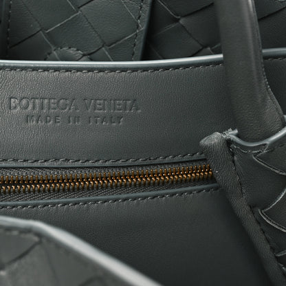 Bottega Veneta Nappa Intrecciato Medium Andiamo Shoulder Bag Aloe 6 of 9