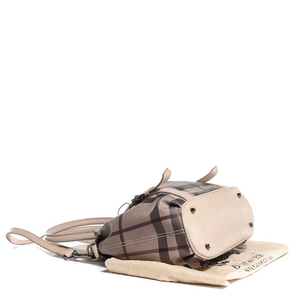 Burberry Smoked Check Small Northfield Tote Trench 4 of 13