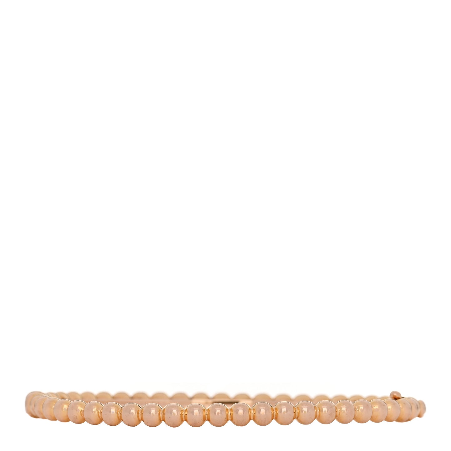 18K Rose Gold Perlee Pearls of Gold Bracelet S