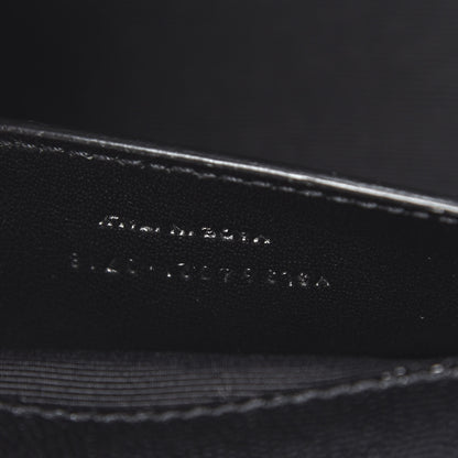 Saint Laurent Grain De Poudre Medium Classic Monogram Kate Satchel Black 7 of 10