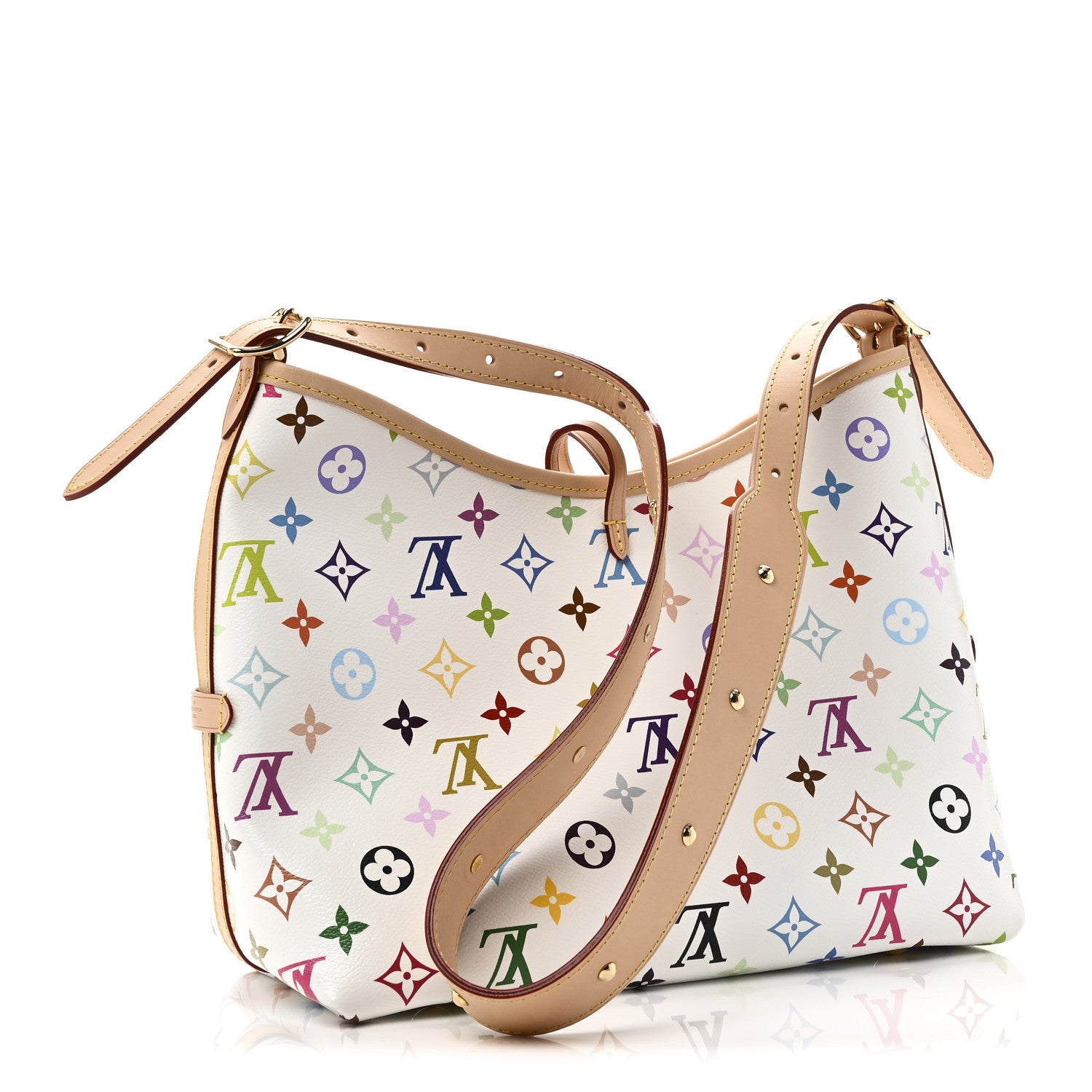 Louis Vuitton LV x TM Monogram Multicolor CarryAll PM White 4 of 10