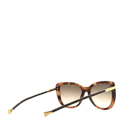 Louis Vuitton Monogram Charlotte Z0782W Sunglasses Dark Tortoise 4 of 6