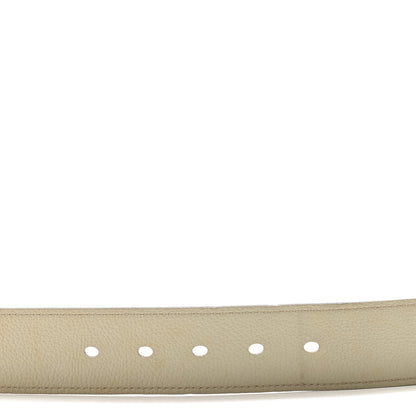 Hermes Box Togo Nathan 40 Belt 85 34 Black Beige Esquisse 4 of 8