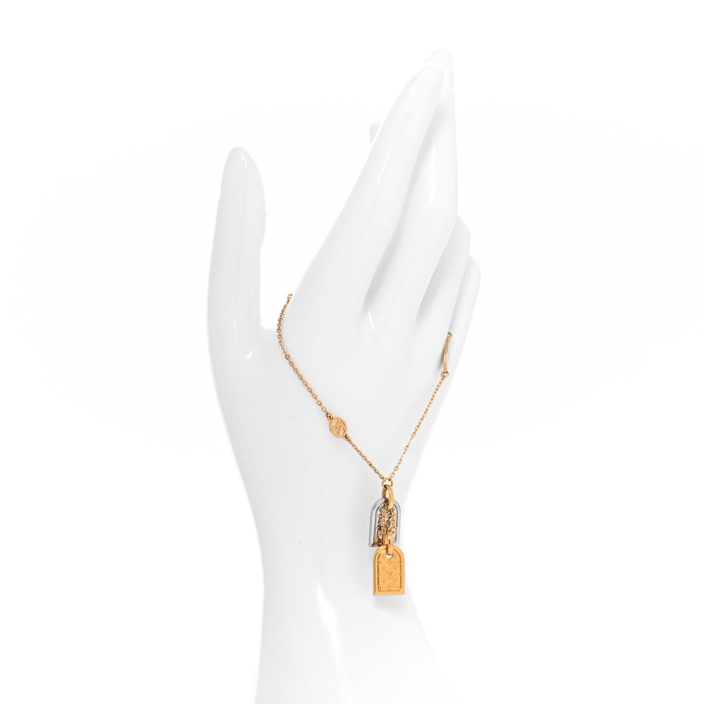 Brass Nanogram Bracelet Silver Gold