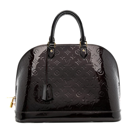 Louis Vuitton Vernis Alma GM Amarante 1 of 13