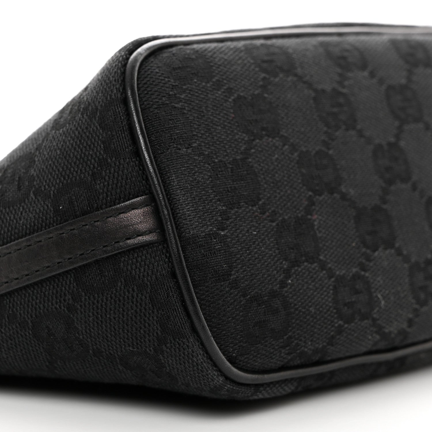 Gucci Monogram Boat Pochette Black 9 of 10