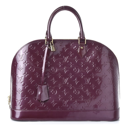 Louis Vuitton Vernis Alma GM Violet 1 of 10