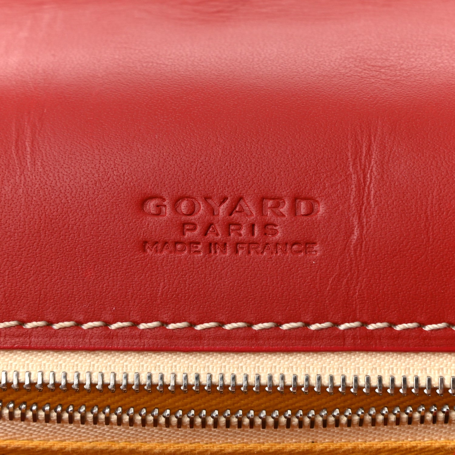 Goyard Goyardine Belvedere PM Messenger Bag Red 5 of 9