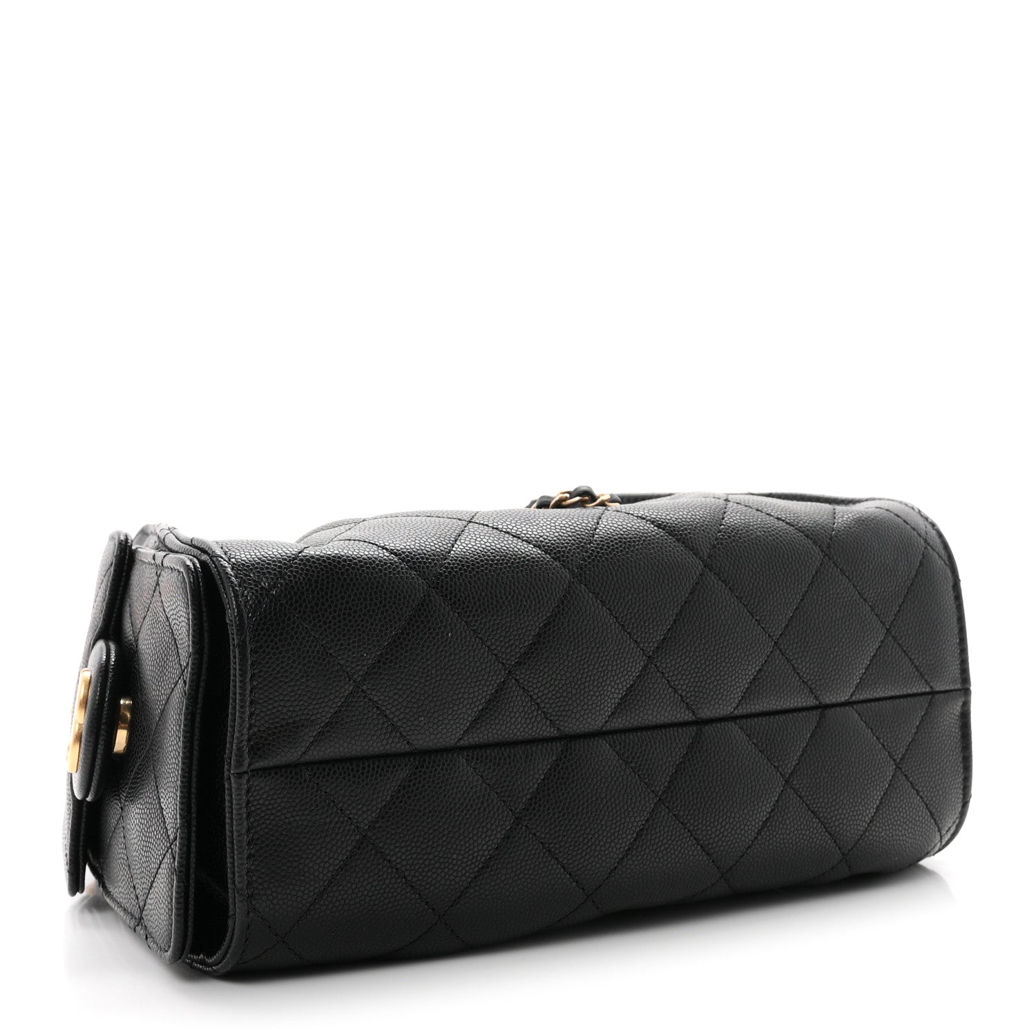 Chanel Caviar Quilted Mini Chanel 25 Handbag Black 4 of 11