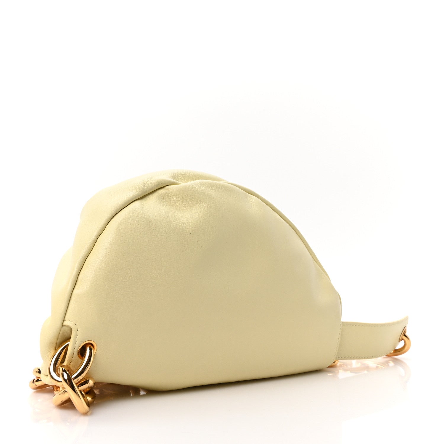 Bottega Veneta Nappa The Belt Chain Pouch Ice Cream 4 of 9