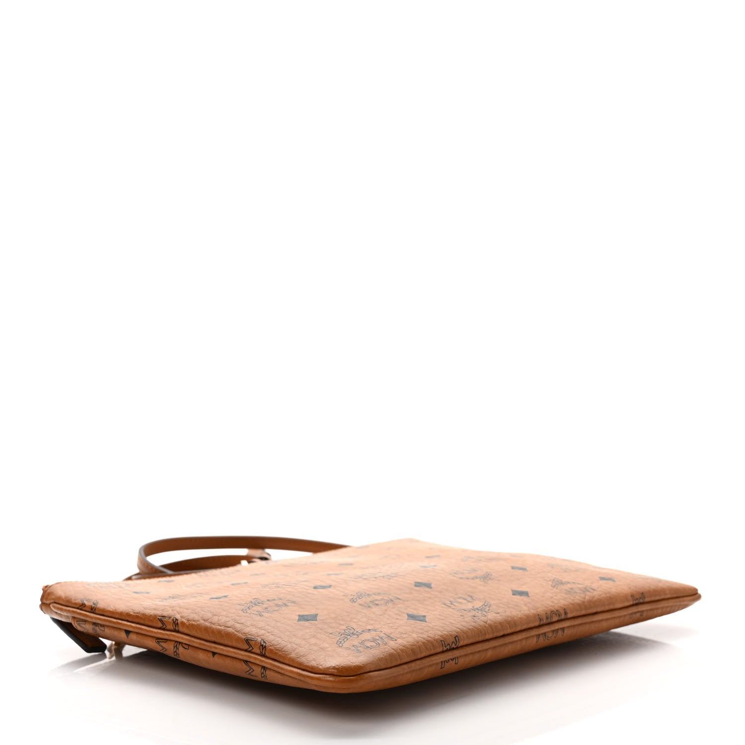 MCM Visetos Original Medium Pouch Cognac 4 of 9